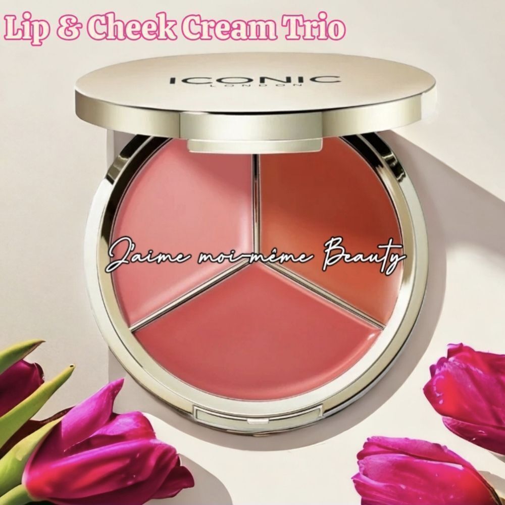 Iconic London Lip and Cheek Cream Trio